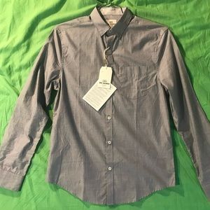 Ben Sherman Grey Long Sleeve Button Down Shirt